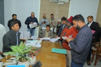 Public hearing was held at the district headquarters IMAGE CREDIT TO INFORMATION DEPARTMENT