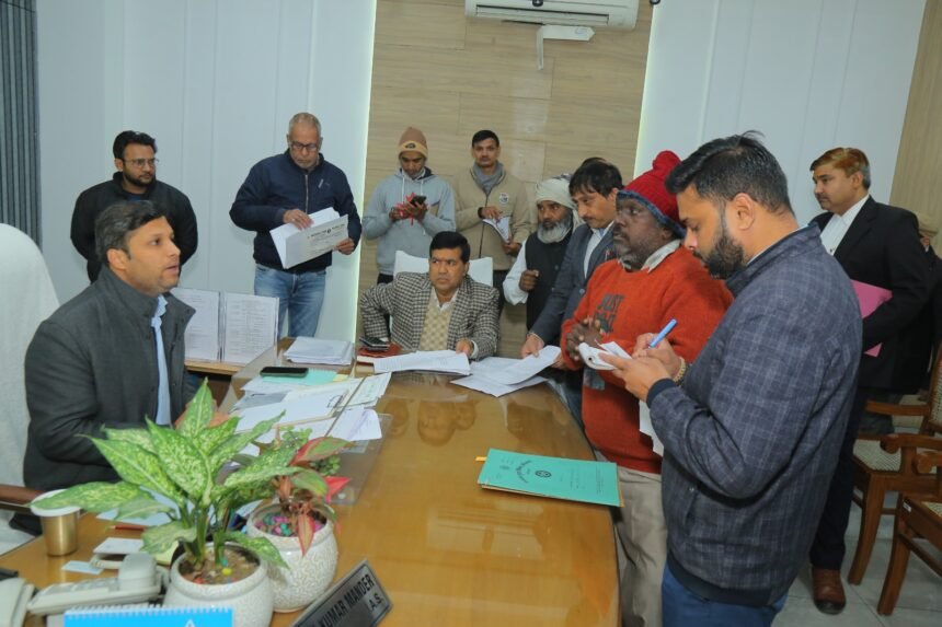 Public hearing was held at the district headquarters IMAGE CREDIT TO INFORMATION DEPARTMENT