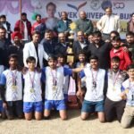 Grand conclusion of the National Intense Handicap Competition at Vivek University, Delhi teams won the title in both men's and women's categories IMAGE CREDIT TO यूनिवर्सिटी