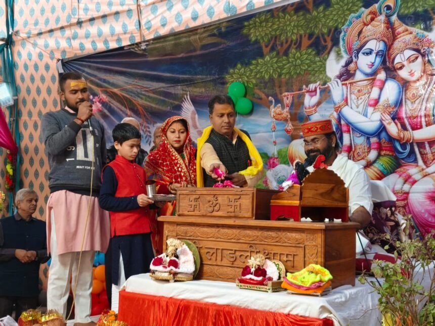 The earth groaned due to the atrocities of Kansa, then Lord Krishna incarnated: Dr. Shail Bihari Das IMAGE CREDIT TO REPORTER