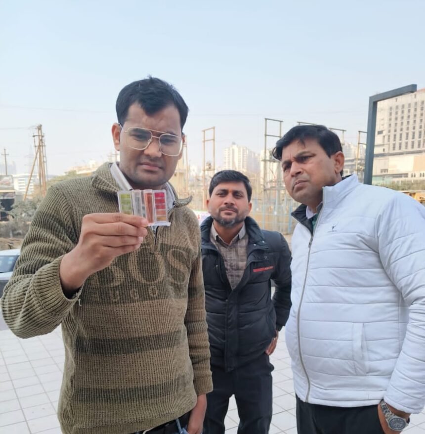 Intensive random testing of water quality in Greater Noida continues for the second day, with eight teams taking samples at more than 22 locations IMAGE CREDIT TO AUTHORITY