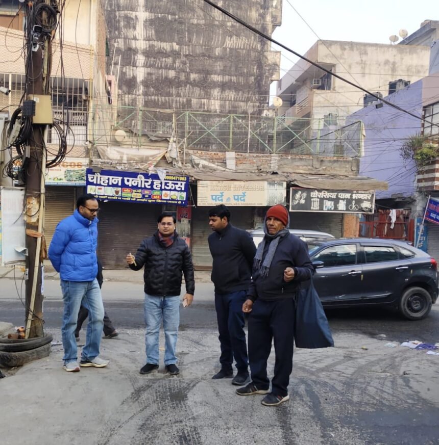 Municipal Corporation is cleaning tanks along with checking drinking water IMAGE CREDIT TO NAGAR NIGAM