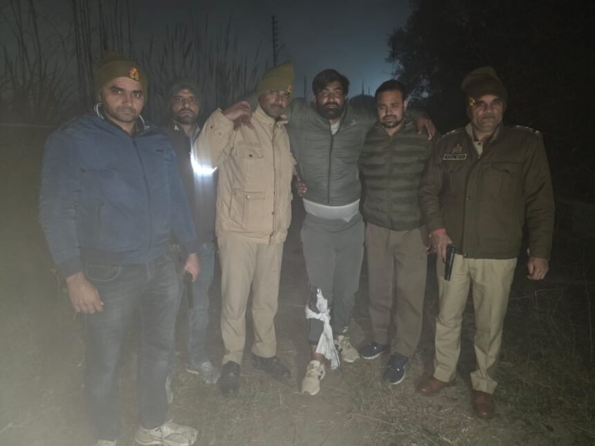 Operation Langra: 2 murderers arrested by Tronica City Police in encounter, shot in leg IMAGE CREDIT TO POLICE