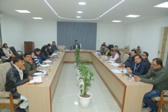 Monthly review meeting of Basic Education Department concluded under the chairmanship of CDO IMAGE CREDIT TO INFORMATION DEPARTMENT