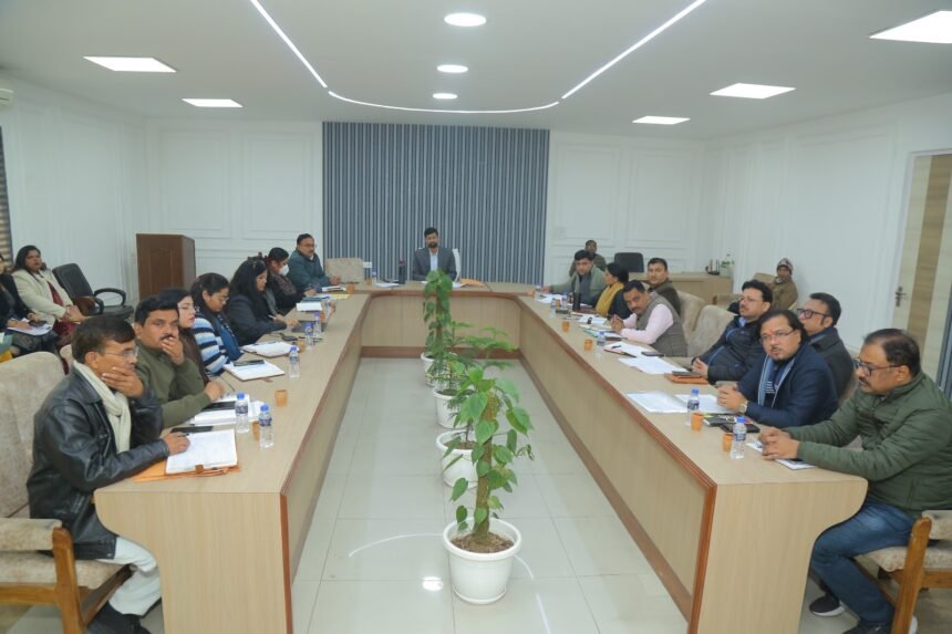 Monthly review meeting of Basic Education Department concluded under the chairmanship of CDO IMAGE CREDIT TO INFORMATION DEPARTMENT