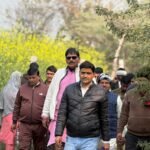 MLA inspected the connectivity routes from Mumbai Delhi Expressway to Noida International Airport IMAGE CREDIT TO REPORTER