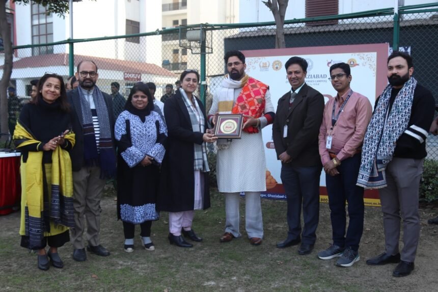 Lohri festival celebrated with tradition and enthusiasm in IMS Ghaziabad University courses campus IMAGE CREDIT TO IMS