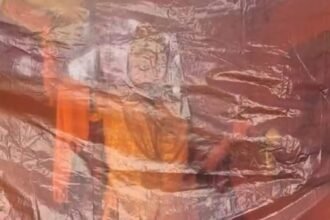 Dog circumambulating Hanuman idol became the center of faith, crowd of devotees gathered at Nandpur temple IMAGE CREDIT TO REPORTER