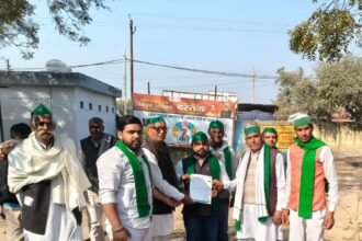 In the monthly meeting of BKU Unique, the burning problems of the farmers were discussed and emphasis was laid on the expansion of the organization. IMAGE CREDIT TO भारतीय किसान यूनियन यूनिक