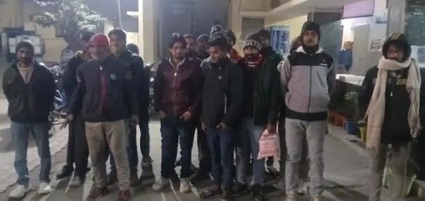 Police crack down on street alcohol, detain 27 drunkards in one night IMAGE CREDIT TO POLICE