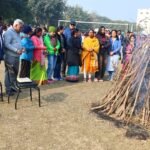 Lohri festival was celebrated with the colours of folk culture and joy at Saraswati Medical Institute. IMAGE CREDIT TO सरस्वती इंस्टिट्यूट