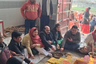 The annual festival of Shiv Shakti Temple in Simbhaoli concluded with devotion and enthusiasm. IMAGE CREDIT TO मंदिर समिति