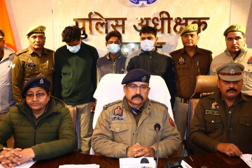 Illegal arms supply gang busted, three smugglers arrested IMAGE CREDIT TO POLICE