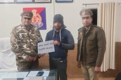 The police provided significant relief to a young man who became a victim of cyber fraud and got his entire money back. IMAGE CREDIT TO POLICE