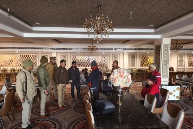 A makeshift lift at Red Velvet Banquet Hall claimed the life of a sanitation worker; police are investigating. IMAGE CREDIT TO POLICE