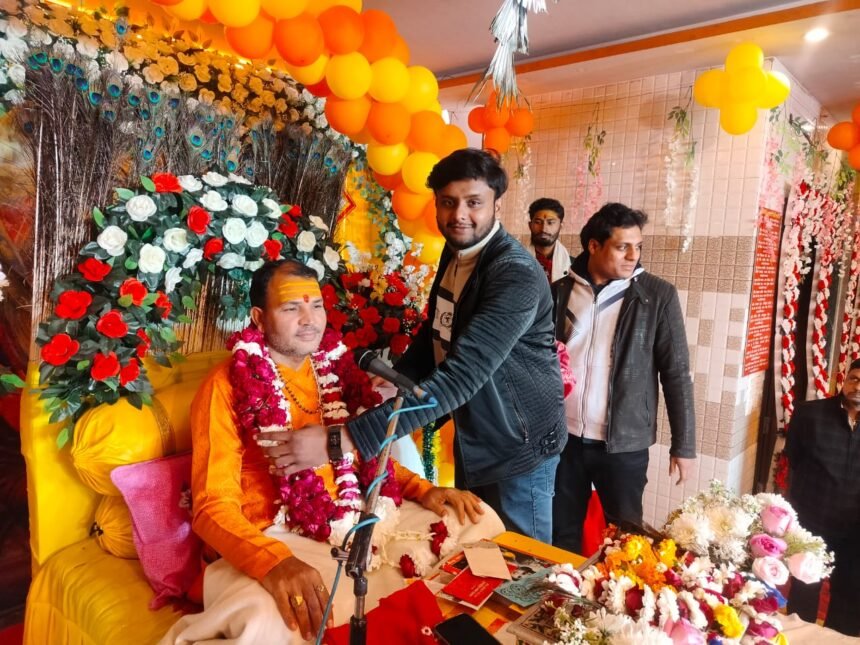The pandal was filled with devotion and joy: The marriage of Shri Krishna and Rukmini captivated the hearts of devotees IMAGE CREDIT TO REPORTER