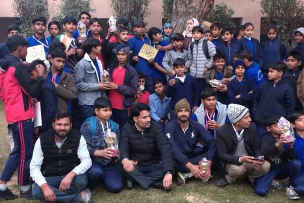 Young players of Rana Public School, Jewar shone stars in the District Khel Mahakumbh IMAGE CREDIT SCHOOL