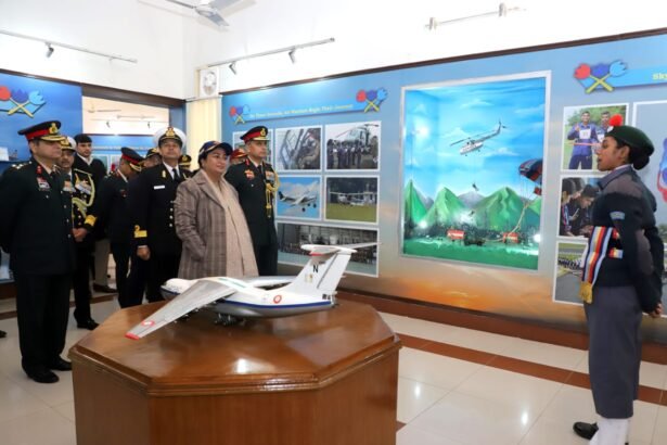 Delhi Chief Minister visits NCC Republic Day camp IMAGE CREDIT TO PIB