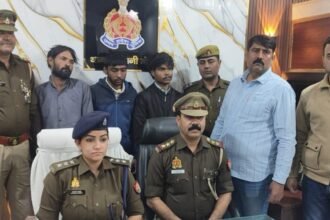 Sihani Gate police busted an e-rickshaw theft gang, arrested 3 thieves. IMAGE CREDIT TO POLICE