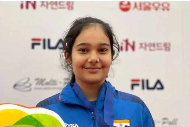 Nehru World School student Sanskriti Bana selected for Junior World Cup, wave of happiness in the school IMAGE CREDIT TO SCHOOL