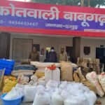 A house was raided and a cache of illegal firecrackers was seized, one accused arrested. IMAGE CREDIT TO POLICE