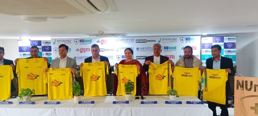 Noida City Fitness Run 2026, an initiative of Numed Super Speciality Hospital and Saksham Sports IMAGE CREDIT TO हॉस्पिटल