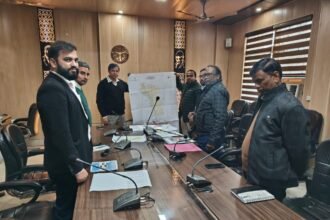 Initiative to accelerate water conservation under National Water Mission, comprehensive review of groundwater recharge works in Gautam Budh Nagar IMAGE CREDIT TO INFORMATION DEPARTMENT