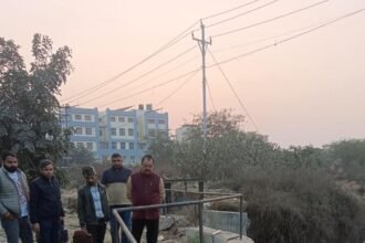 Drain bridges become protective shields, safety campaign launched on the roads of Greater Noida IMAGE CREDIT TO AUTHORITY