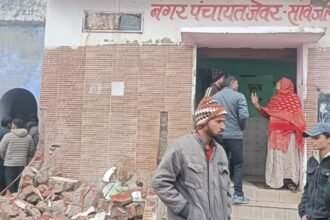 Public toilet vandalized in new grain market, traders angry IMAGE CREDIT TO REPORTER