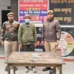 All three accused who carried out the fatal attack on a retired soldier were caught and sent to judicial custody IMAGE CREDIT TO POLICE