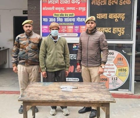 All three accused who carried out the fatal attack on a retired soldier were caught and sent to judicial custody IMAGE CREDIT TO POLICE