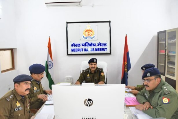 Decline in pending investigations in Meerut region, Operation Vivechan showed effective action IMAGE CREDIT TO POLICE