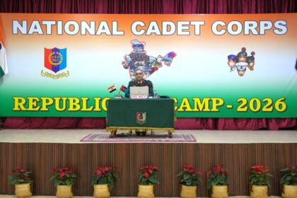 6 lakh NCC cadets showed strong participation on completion of 150 years of ‘Vande Mataram’, training received by soldiers through drones, innovation and cycle journey IMAGE CREDIT TO एनसीसी