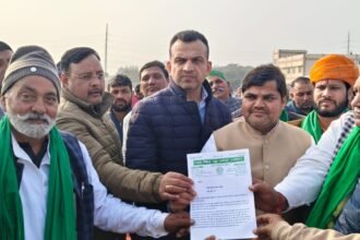 Panchayat of BKU (Lokshakti) raised voice regarding rights on the problems of farmers IMAGE CREDIT TO भारतीय किसान यूनियन लोकशक्ति