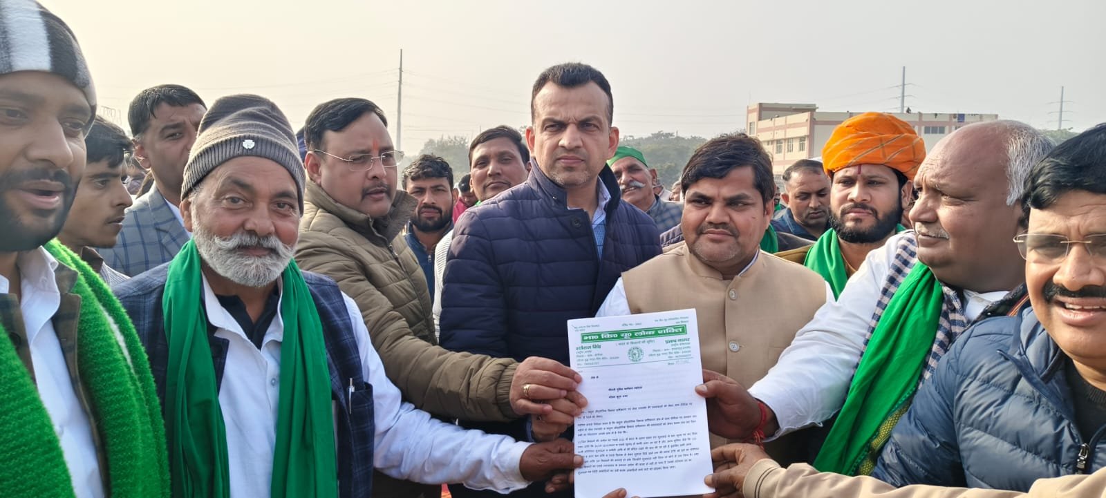 Panchayat of BKU (Lokshakti) raised voice regarding rights on the problems of farmers IMAGE CREDIT TO भारतीय किसान यूनियन लोकशक्ति
