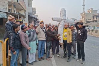 Protest against atrocities on Hindus in Bangladesh, effigy of Yunus government burnt IMAGE CREDIT TO BJP