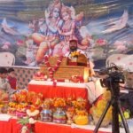 Third day of Shrimad Bhagwat Katha: The secret of devotion hidden in the prayer of sorrow, the audience was filled with emotion due to the incident of Mata Kunti IMAGE CREDIT TO REPORTER