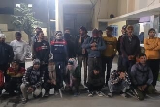 Strict action against those who indulge in alcoholism on public routes, 38 arrested in one night IMAGE CREDIT TO POLICE