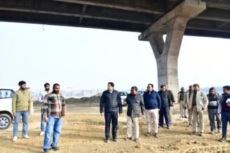 Hidden Biodiversity Park: Municipal Commissioner inspected the works, gave instructions to make them attractive IMAGE CREDIT TO NAGAR NIGAM