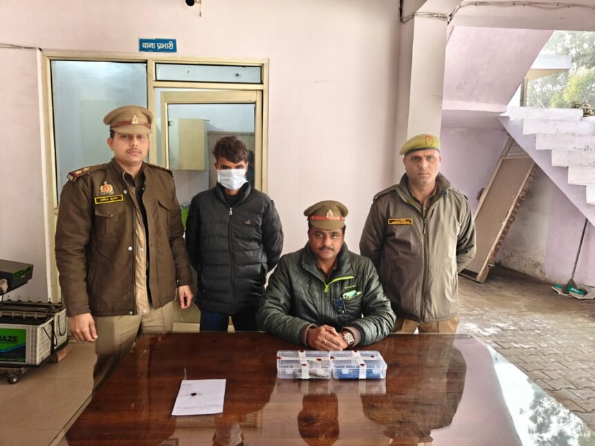 The vicious person who stole money from the account by blowing his mobile phone was caught IMAGE CREDIT TO POLICE