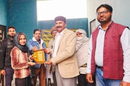 The 77th Republic Day in the Garh region was celebrated with joy, enthusiasm, and a spirit of patriotism. IMAGE CREDIT TO