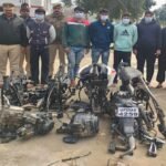 Gang involved in chopping and selling stolen motorcycles busted; six accused arrested with parts IMAGE CREDIT TO POLICE