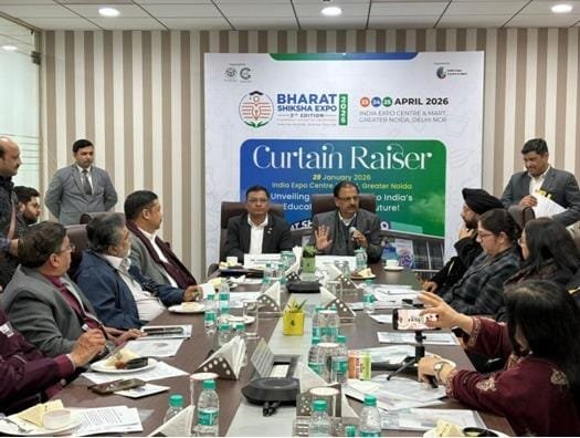 Grand Curtain Raiser Ceremony of India Education Expo 2026 and Vishwaguru Conference IMAGE CREDIT TO फेडरेशन ऑफ एजुकेशन इन इंडिया