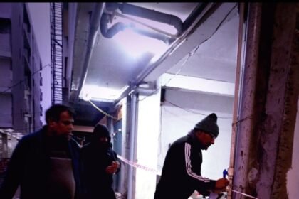 Greater Noida Authority takes major action against illegal construction in Kheda Chauganpur; eight unauthorized residential towers sealed, over 100 flats locked IMAGE CREDIT TO AUTHORITY