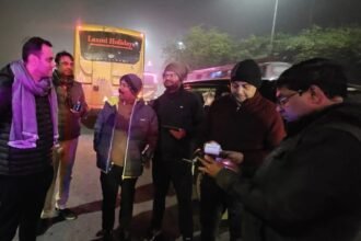 Yamuna Expressway: Transport Department fines 50 buses and seizes 42 vehicles IMAGE CREDIT TO AUTHORITY