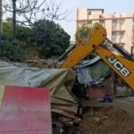 GDA’s Action: Illegal Encroachment Removed from Government Land Worth Crores in Indirapuram, Slums Demolished IMAGE CREDIT TO AUTHORITY