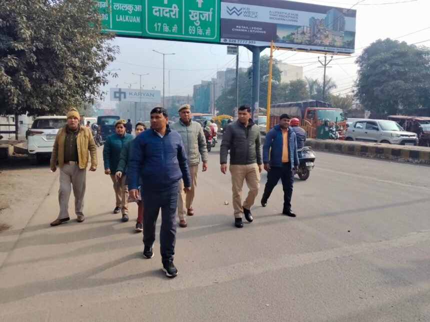 Administrative teams carried out a rescue operation in Ghaziabad IMAGE CREDIT TO INFORMATION DEPARTMENT