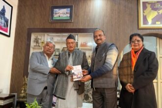 Bhagat Singh Koshyari’s exemplary decision: He pledged to donate his eyes, organs, and entire body, sending a message of a life dedicated to humanity. IMAGE CREDIT TO समिति