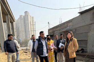 Sewage system in Greno West to get a new dimension; construction of 45 MLD capacity STP is underway IMAGE CREDIT TO AUTHORITY