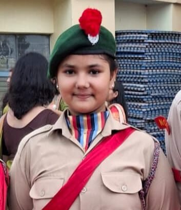 Cheshta Singh, Junior NCC Cadet from Greater Noida, selected for RDC 2026; SKS Vidya Mandir receives national honor IMAGE CREDIT TO SCHOOL